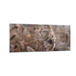 Cuadro sobre vidrio - Impresiones sobre Vidrio - Es hora de volar con el viento - 100x40 cm