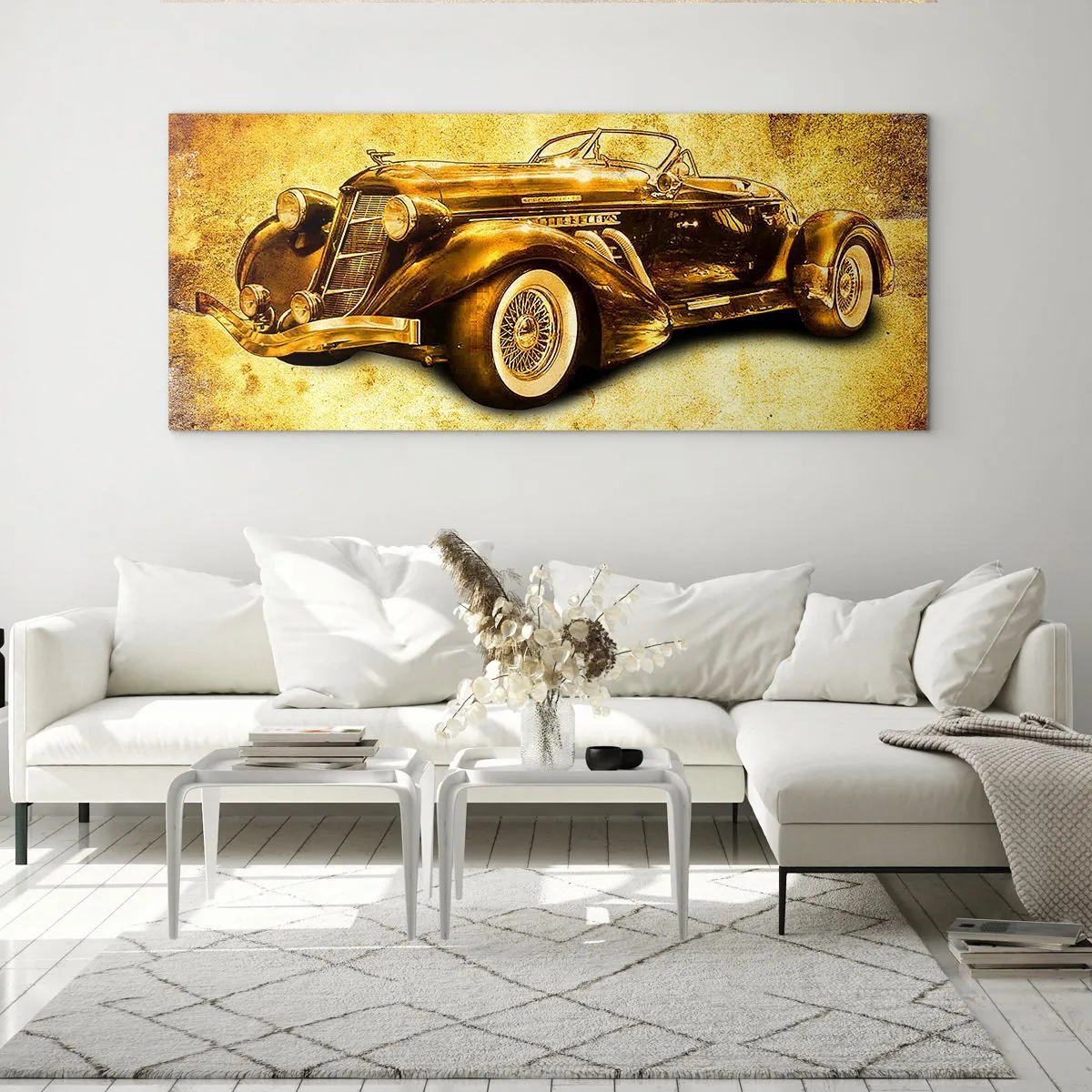 Cuadro sobre vidrio - Impresiones sobre Vidrio - La élite de la élite - 100x40 cm