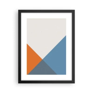Póster en marco negro - Desde el punto de vista de... - 30x40 cm