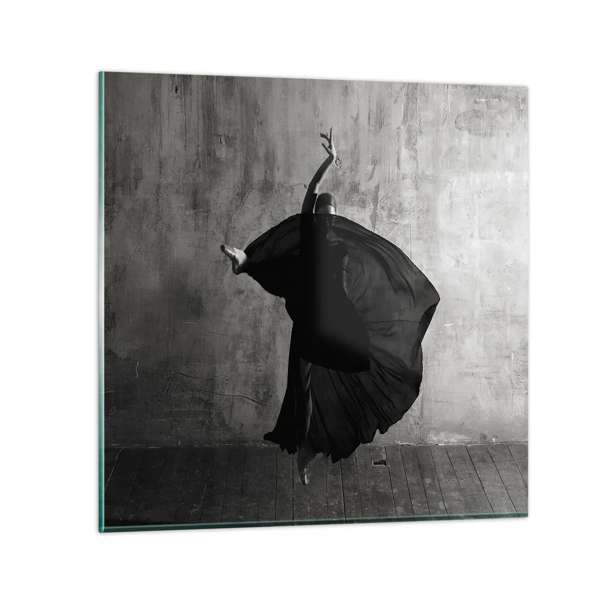 Cuadro sobre vidrio - Impresiones sobre Vidrio - Cargada de pasión - 40x40 cm