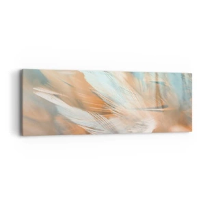 Cuadro sobre lienzo - Impresión de Imagen - En la tierra de la suavidad - 90x30 cm