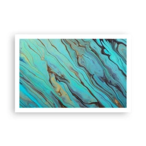 Póster - Marea turquesa - 91x61 cm