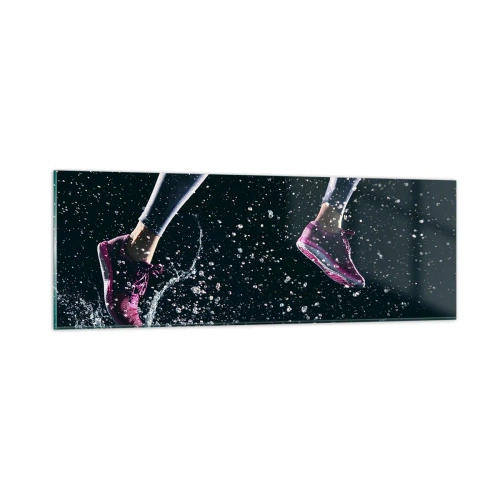 Cuadro sobre vidrio - Impresiones sobre Vidrio - Fuerza de impulso - 90x30 cm
