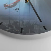 Esfera sin numeración, con rayas