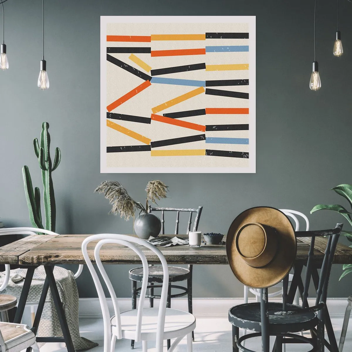 Póster - Composición horizontal - 60x60 cm