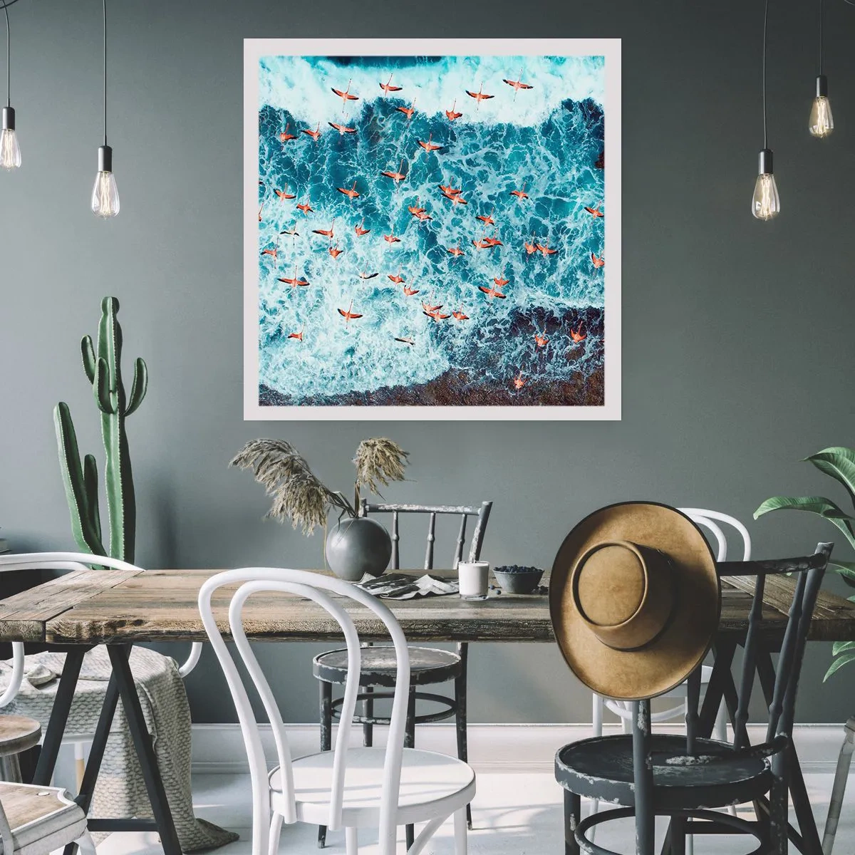 Póster - Un desfile marítimo - 50x50 cm