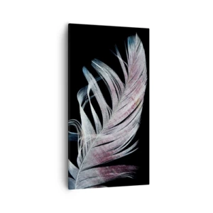 Cuadro sobre lienzo - Impresión de Imagen - Piensa en el tacto - 55x100 cm