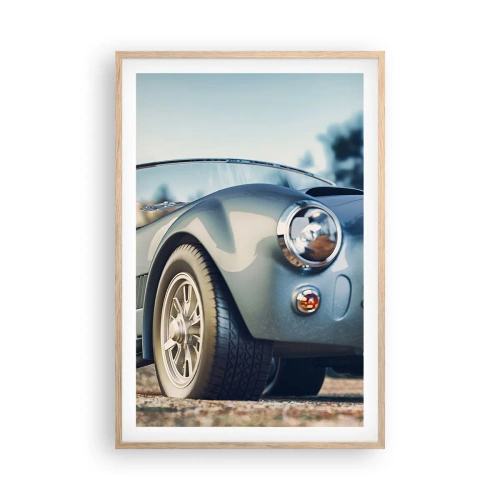 Póster en marco roble claro - Porque el estilo importa - 61x91 cm