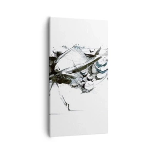 Cuadro sobre lienzo - Impresión de Imagen - La magia de la música te hace libre - 55x100 cm