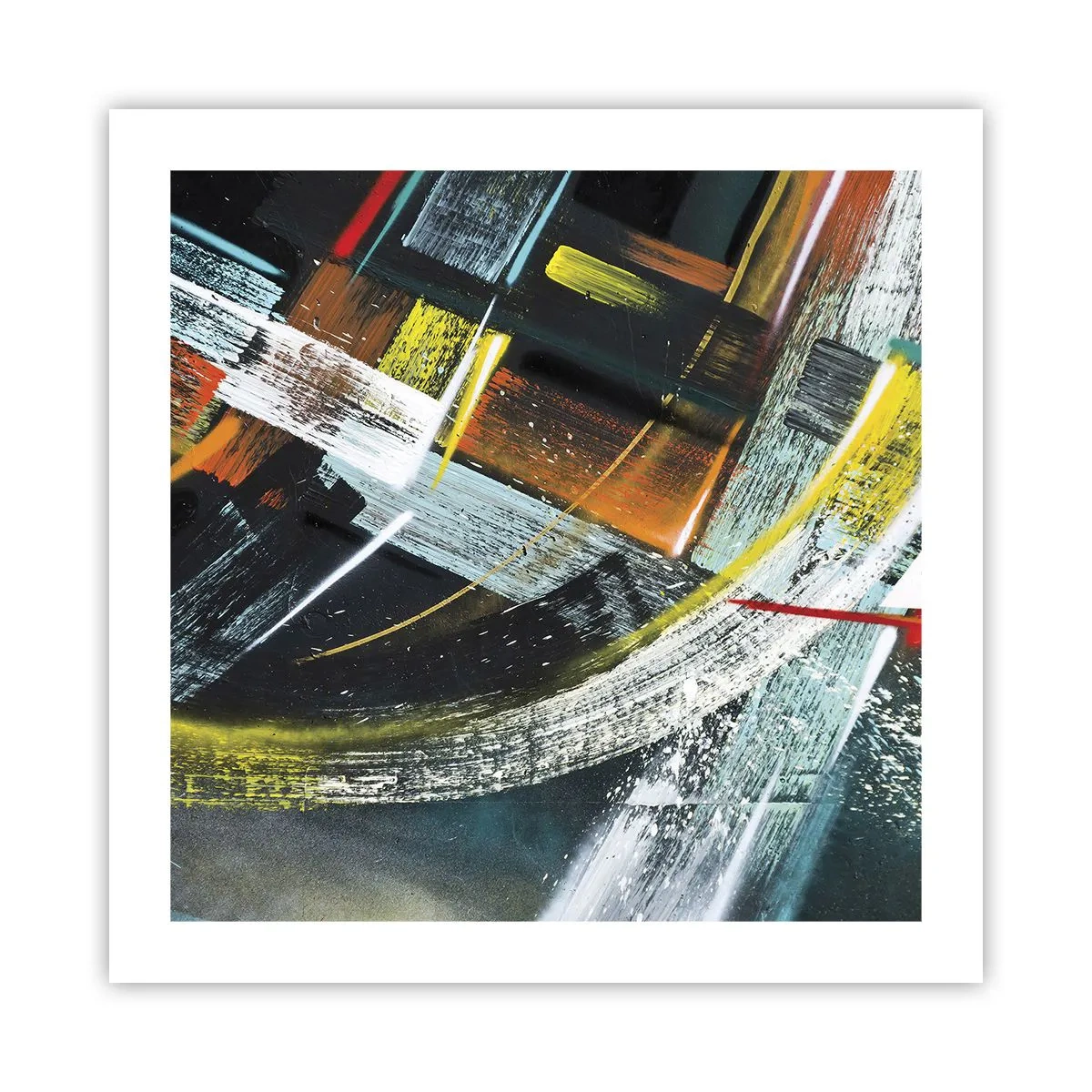 Póster - La energía del movimiento - 50x50 cm