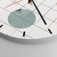 Esfera sin numeración, con rayas