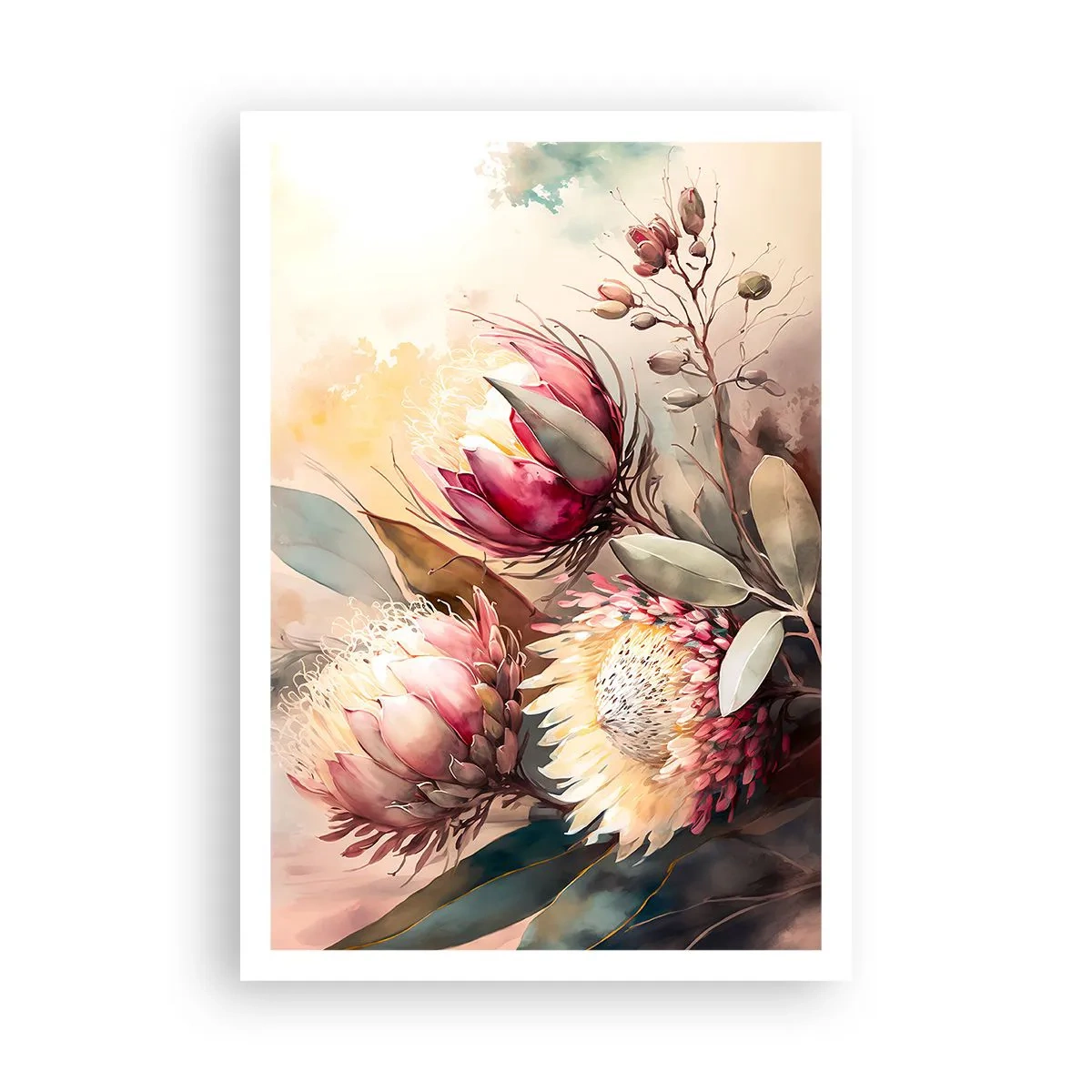 Póster - De perfil y de frente - 70x100 cm