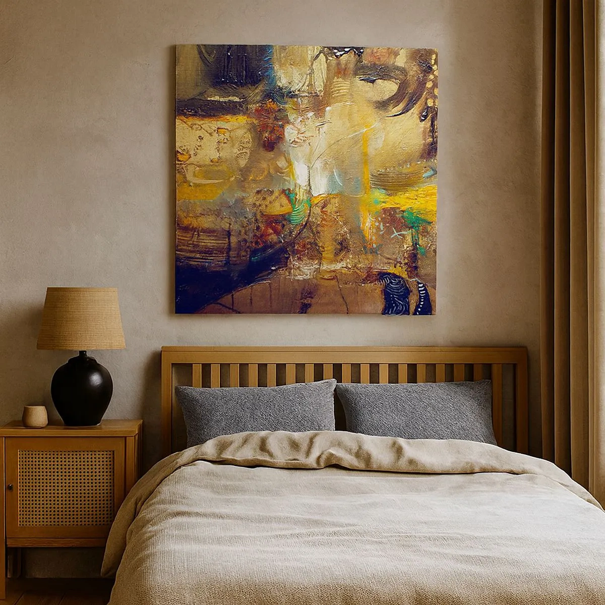 Cuadro sobre lienzo - Impresión de Imagen - Frío, templado, caliente - 30x30 cm