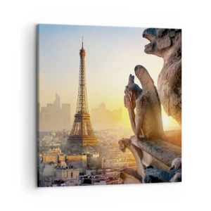 Cuadro sobre lienzo - Impresión de Imagen - Ha cambiado tanto la ciudad... - 60x60 cm