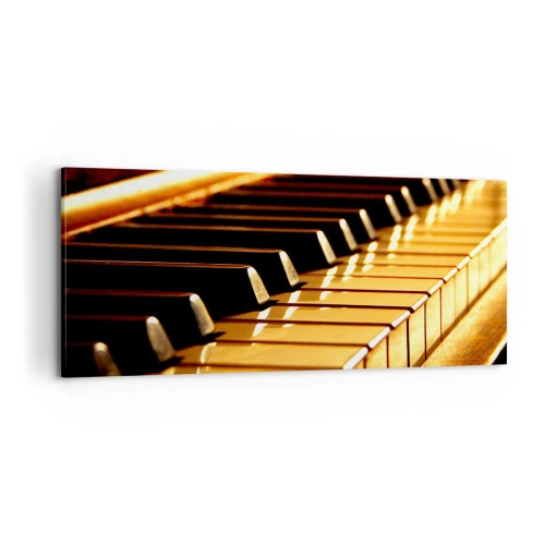 Cuadro sobre lienzo - Impresión de Imagen - Posibilidades ilimitadas - 100x40 cm