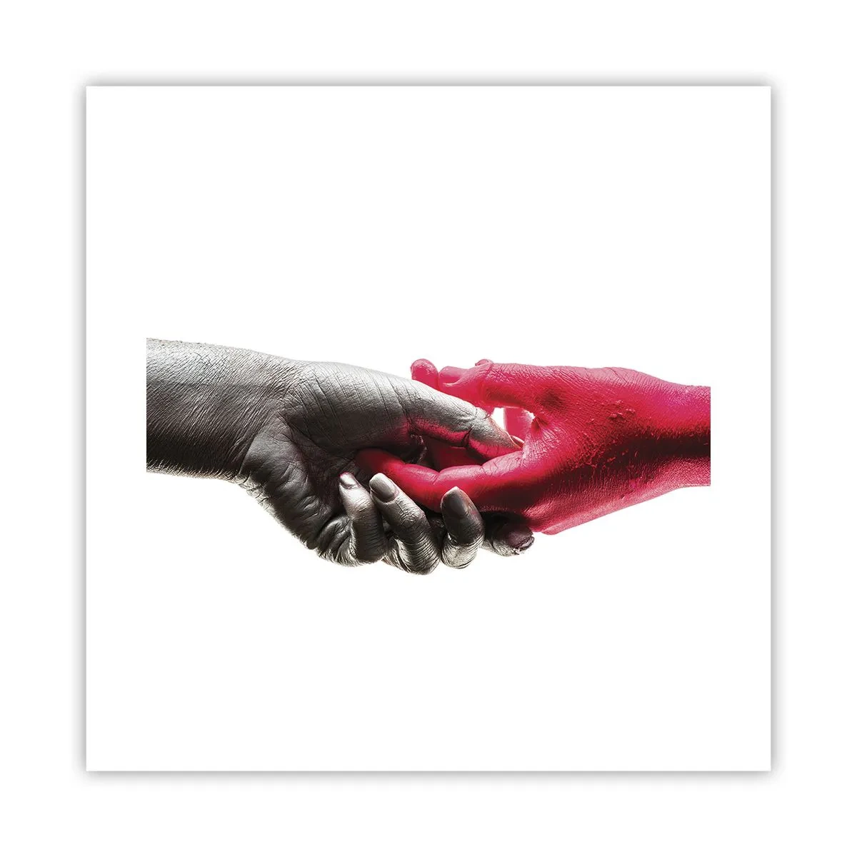 Póster - Juntos, aunque diferentes - 40x40 cm
