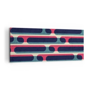 Cuadro sobre lienzo - Impresión de Imagen - Profundidad y relieve - 100x40 cm