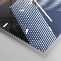 Esfera sin numeración, con rayas