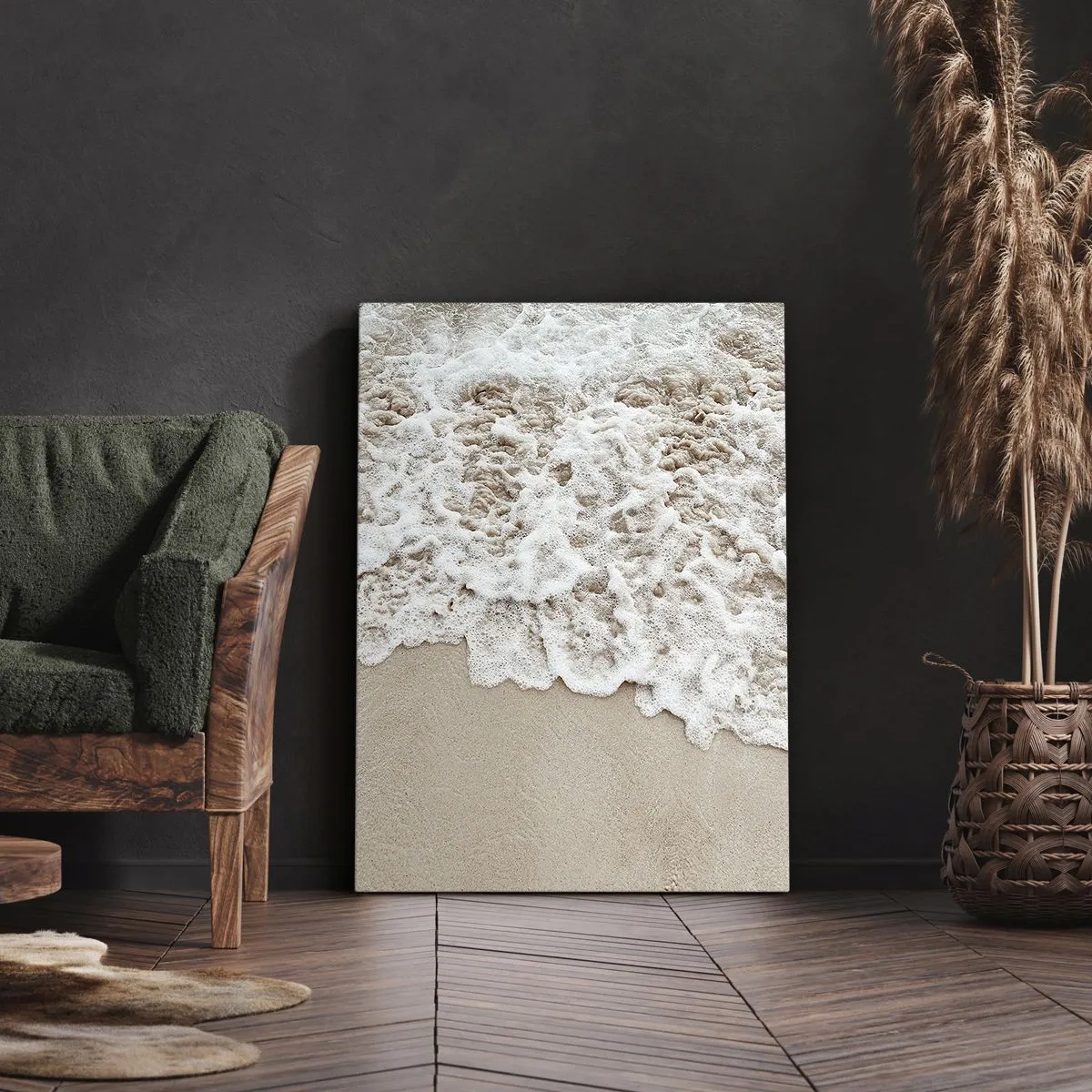 Cuadro sobre lienzo - Impresión de Imagen - Enseguida volvemos - 80x120 cm