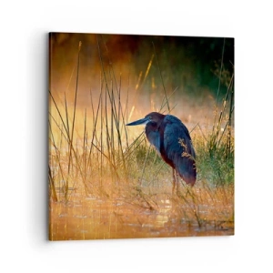 Cuadro sobre lienzo - Impresión de Imagen - Dame un respiro con estas fotos - 70x70 cm