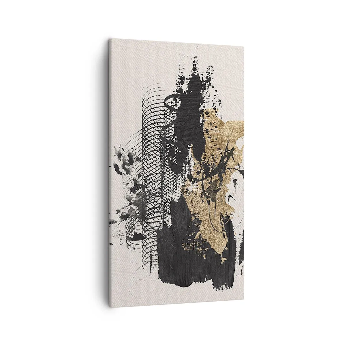 Cuadro sobre lienzo - Impresión de Imagen - Composición con pasión - 45x80 cm