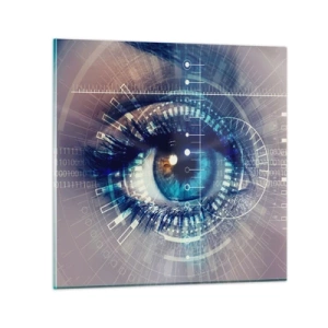 Cuadro sobre vidrio - Impresiones sobre Vidrio - Crees que me conoces - 30x30 cm