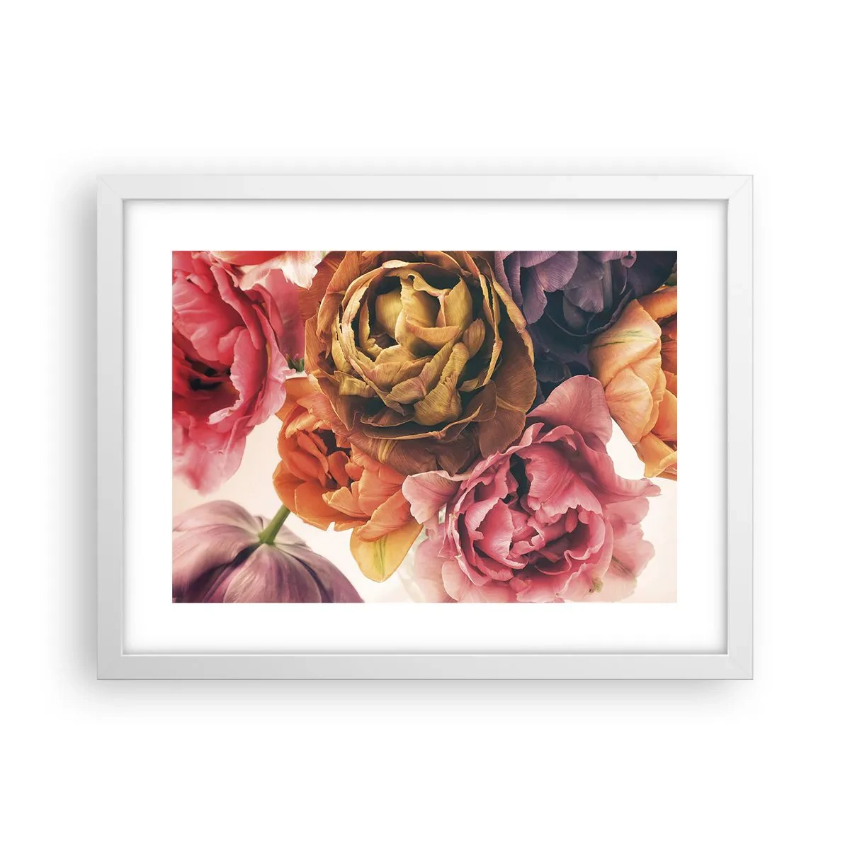 Póster en marco blanco - Celebración de la vida - 40x30 cm