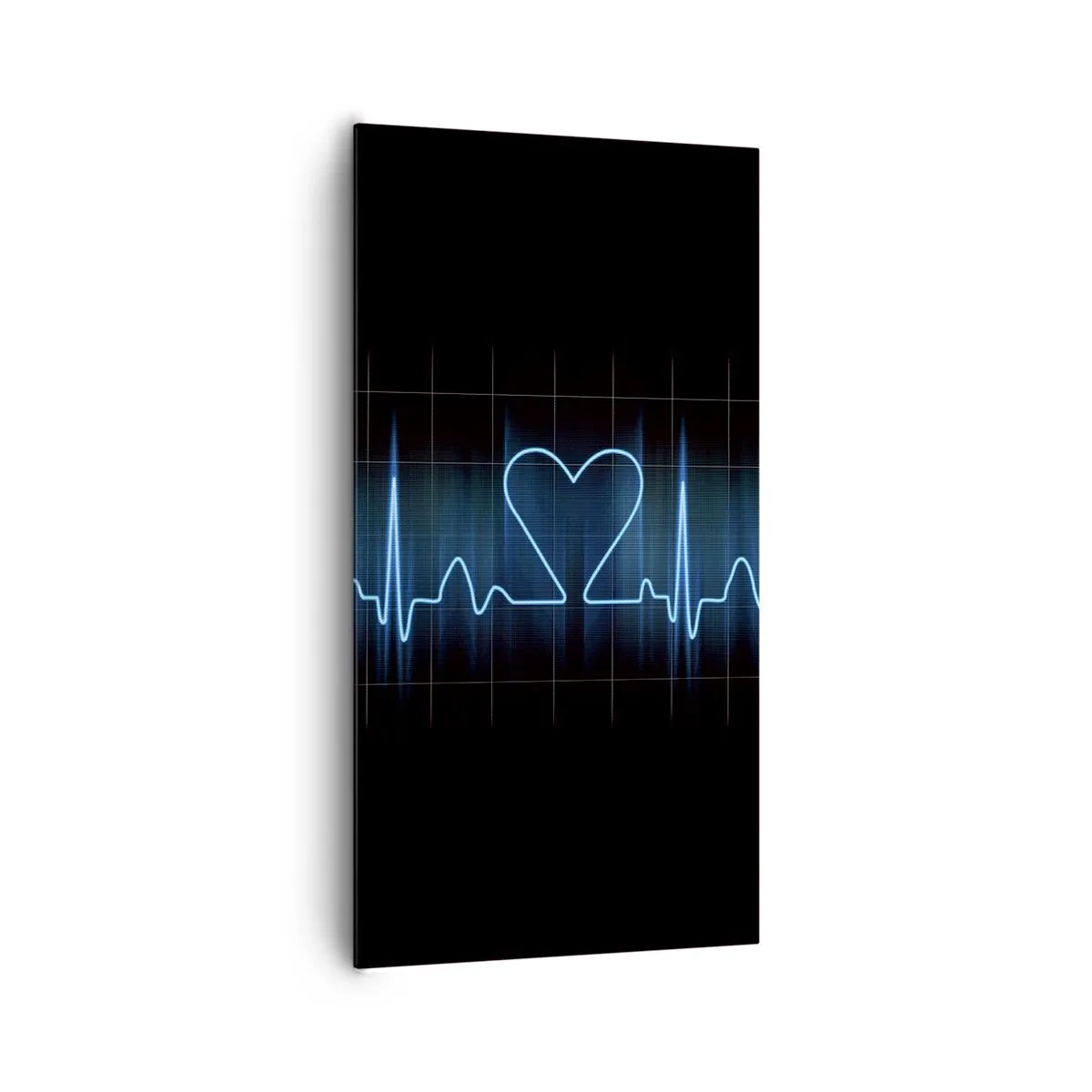 Cuadro sobre lienzo - Impresión de Imagen - El ritmo del corazón - 65x120 cm