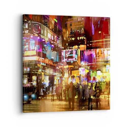 Cuadro sobre lienzo - Impresión de Imagen - En un mar de luz - 40x40 cm