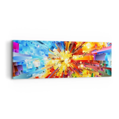 Cuadro sobre lienzo - Impresión de Imagen - In medias res - 90x30 cm