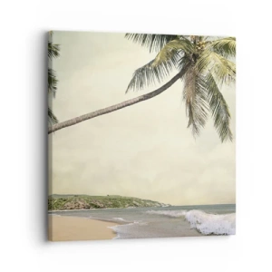 Cuadro sobre lienzo - Impresión de Imagen - Sueño tropical - 30x30 cm