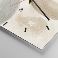 Esfera sin numeración, con rayas