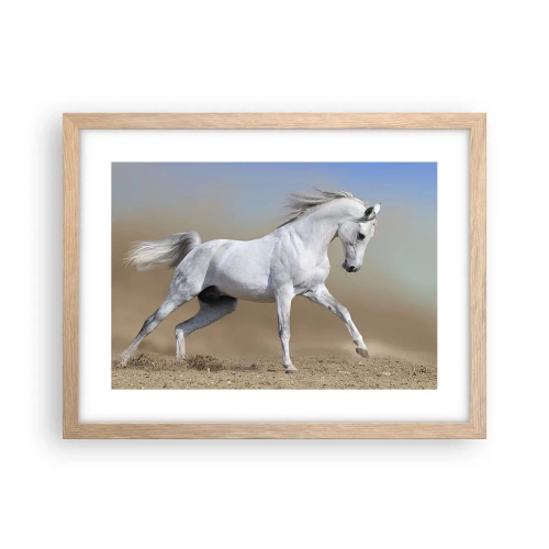 Póster en marco roble claro - El más bello cuento de hadas árabe - 40x30 cm