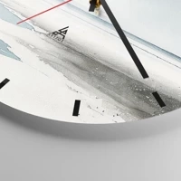 Esfera sin numeración, con rayas