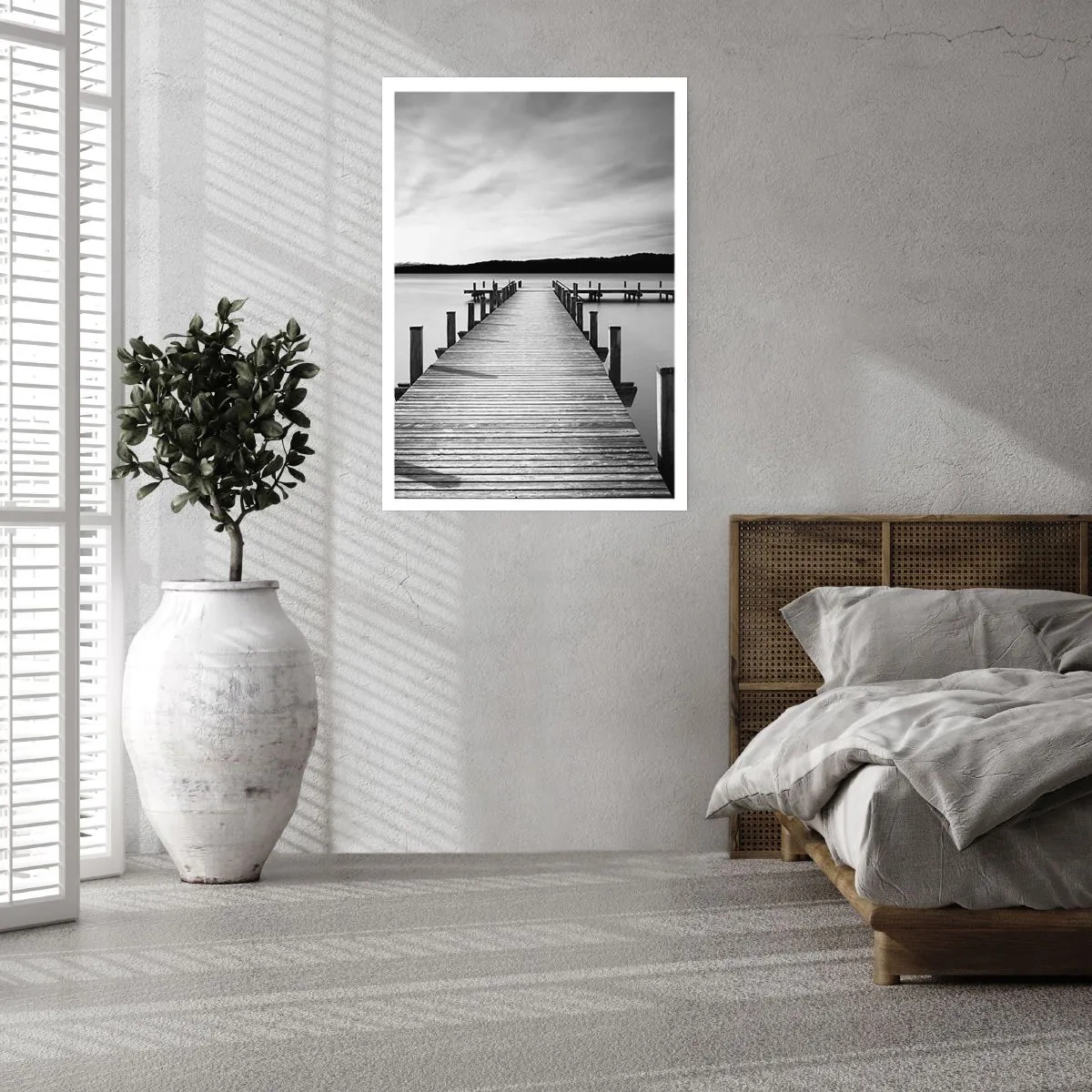 Póster - En el lago de la paz - 70x100 cm