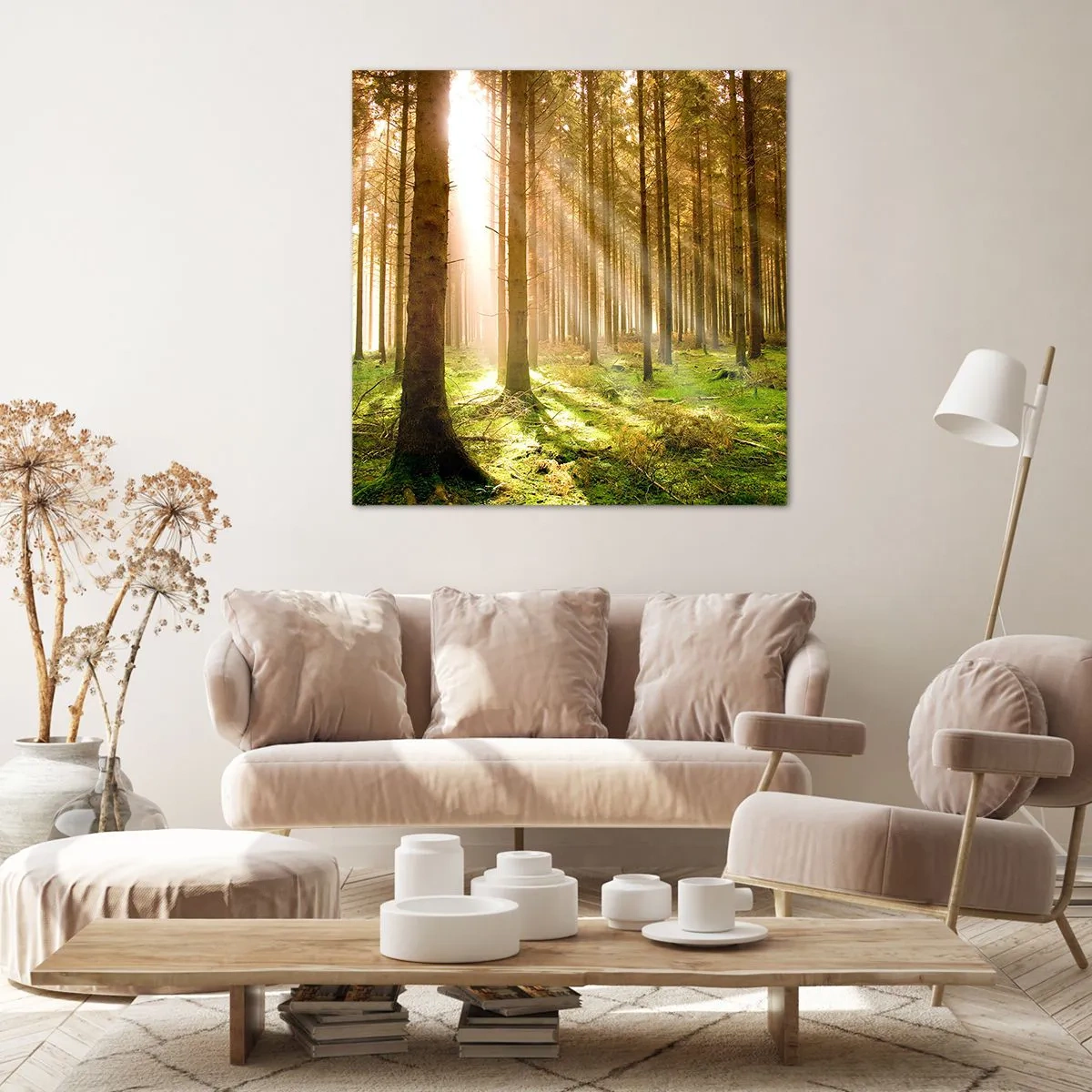 Cuadro sobre lienzo - Impresión de Imagen - Los elfos se aproximan - 30x30 cm