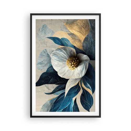 Póster en marco negro - Con un corazón de oro - 61x91 cm
