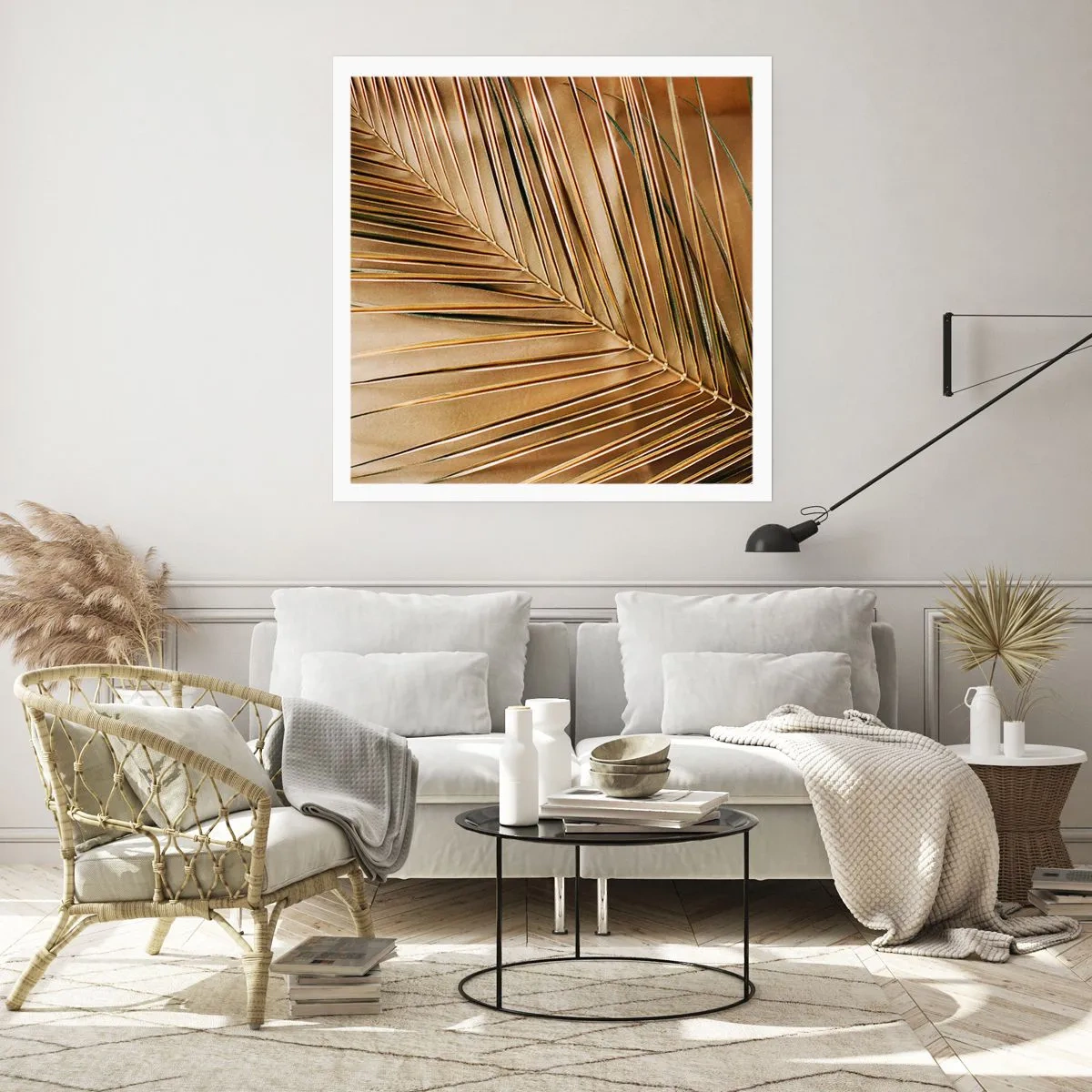 Póster - Una columnata natural - 40x40 cm