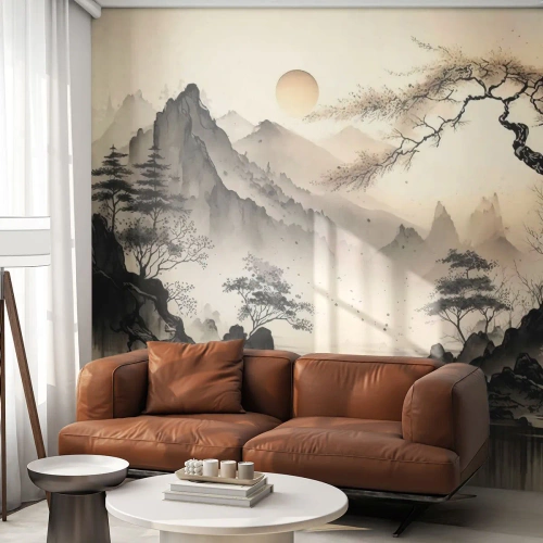 Fotomural Standard Eco - El encanto único de Oriente - Asia, Japón, Vista - 500x350 cm