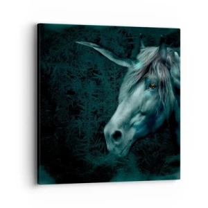 Cuadro sobre lienzo - Impresión de Imagen - En un bosque de cuento de hadas - 40x40 cm