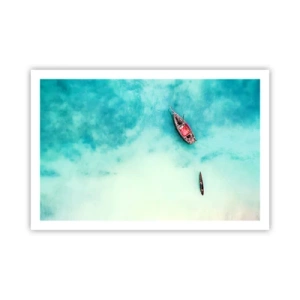 Póster - Porque en las playas de Zanzíbar, cuando las aguas se desbordan... - 91x61 cm