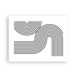 Póster - En una curva - 40x30 cm