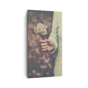 Cuadro sobre lienzo - Impresión de Imagen - Deténgalos, por favor - 45x80 cm