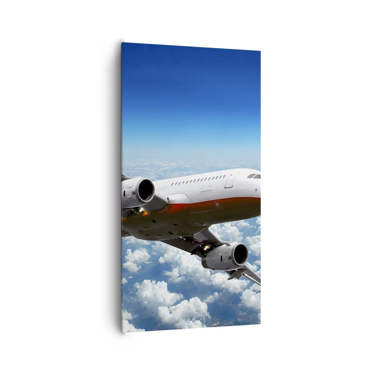 Cuadro sobre lienzo - Impresión de Imagen - Aléjese de todo - 65x120 cm