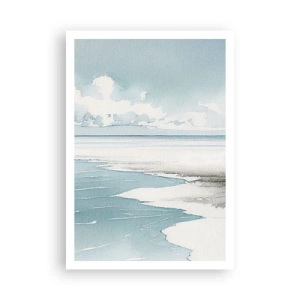 Póster - Suave marea otoñal - 70x100 cm