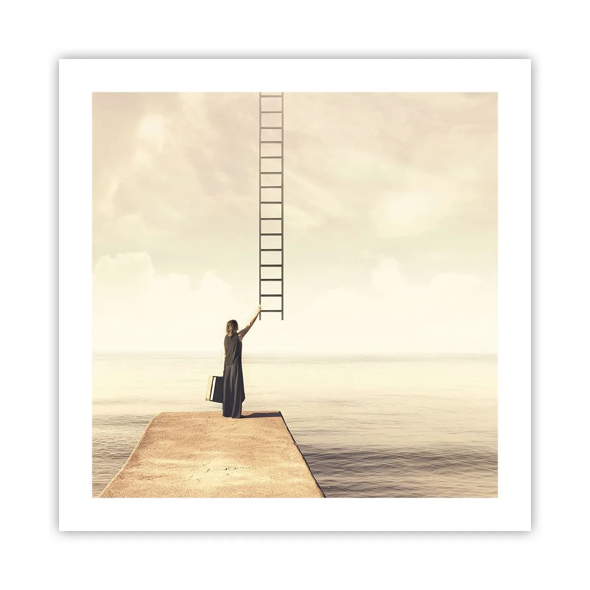 Póster - Un viaje mágico - 50x50 cm