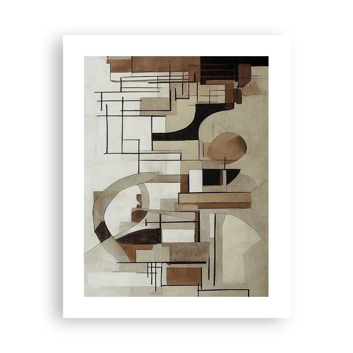 Póster - Paisaje urbano 2.0 - 40x50 cm