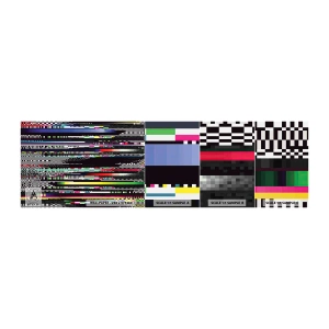 Muestra de fotomural autoadhesivo Deluxe Sticker - Una imagen de otra realidad - Abstracción, Pedazo, Ruido digital - 100x30 cm