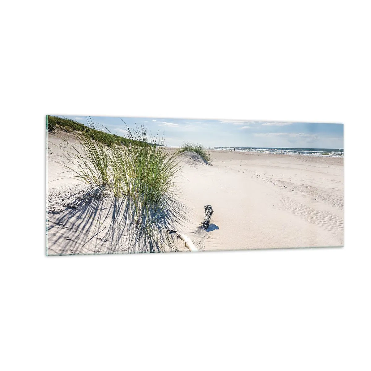Cuadro sobre vidrio - Impresiones sobre Vidrio - ¿La más bella? Báltico - 100x40 cm