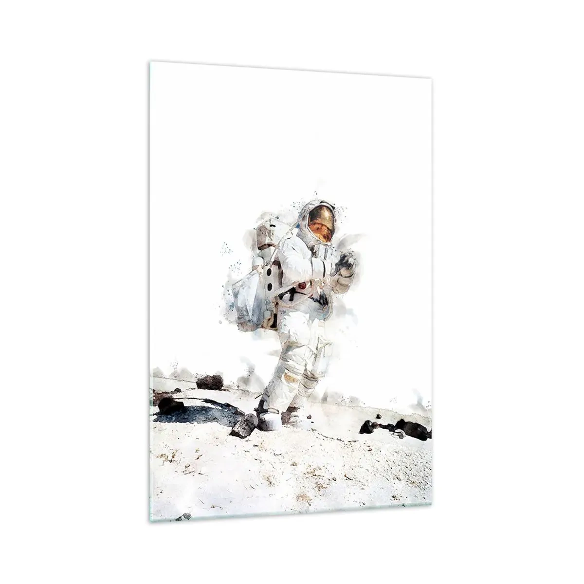 Cuadro sobre vidrio - Impresiones sobre Vidrio - Mensajero de la Tierra - 70x100 cm